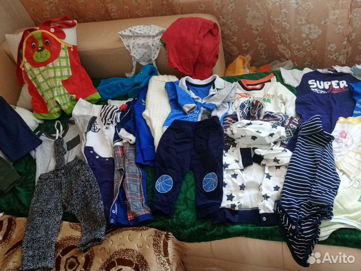 Вещи пакетом на мальчика месяцев 3 до года