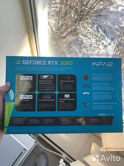 Видеокарта RTX 3060 8gb