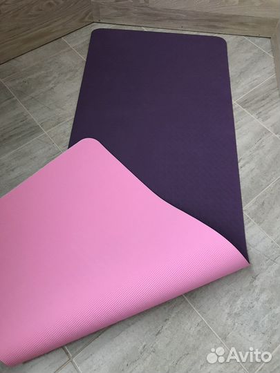 Коврик для йоги и фитнеса