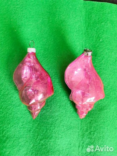 Елочные игрушки рапаны одним лотом