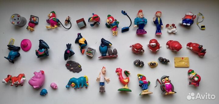 Киндер сюрприз Ландрин Попугай Кеша