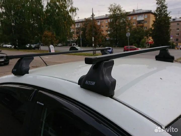 Багажник на крышу автобагажник Fiat Doblo I, 2000