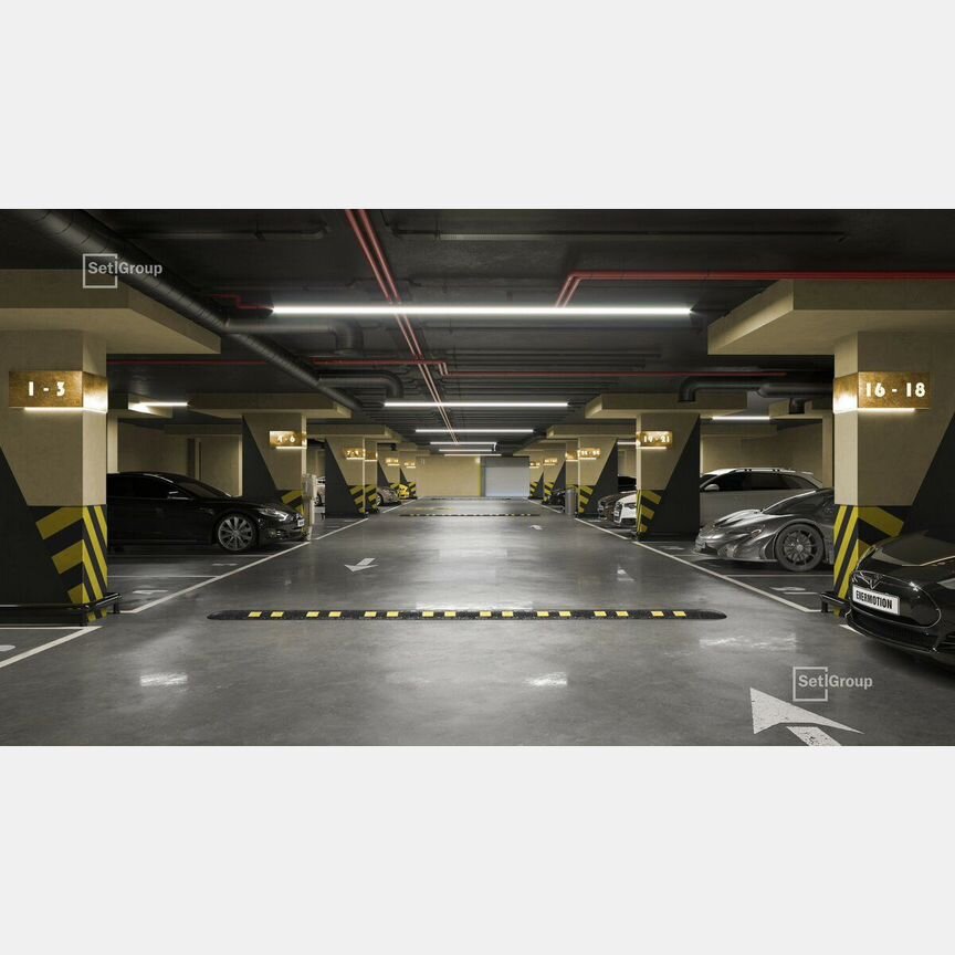 2-к. квартира, 65,1 м², 2/7 эт.