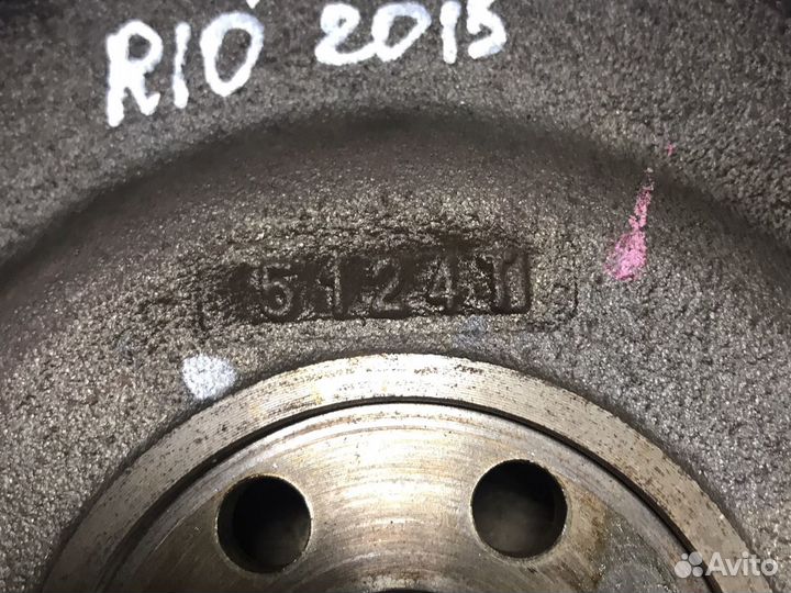 Маховик kia rio 3