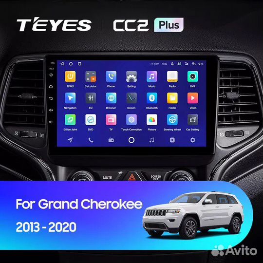 Магнитола teyes geep grand Cherokee 2013-2020