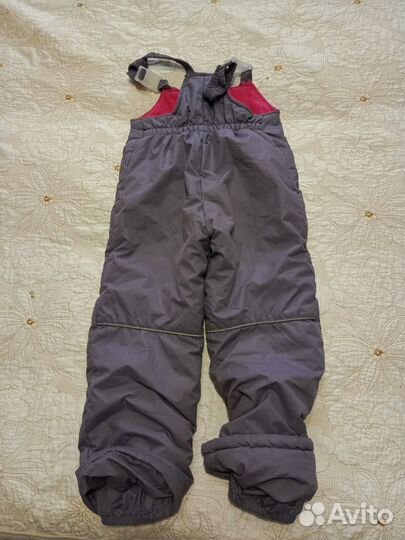 Зимние штаны для девочки 116