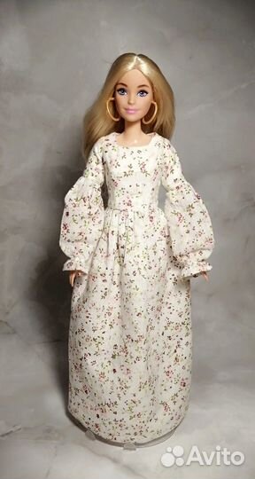 Романтическое платье для Барби