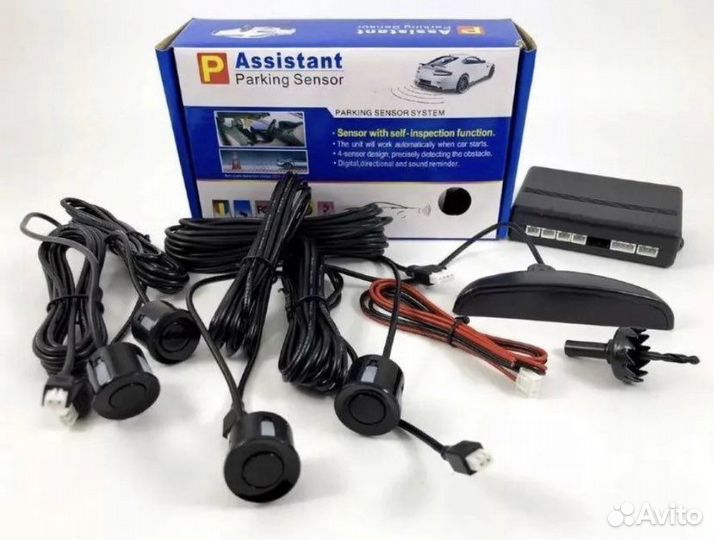 Парктроник на авто 4 датчика