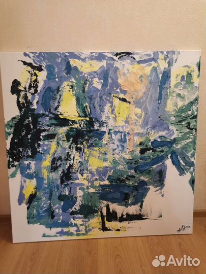 Картина маслом на холсте большая