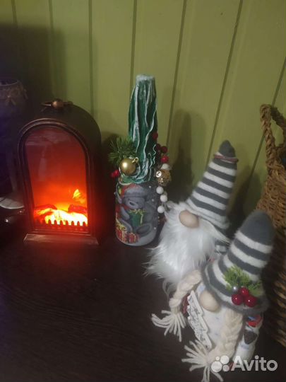 Декупаж на бутылках