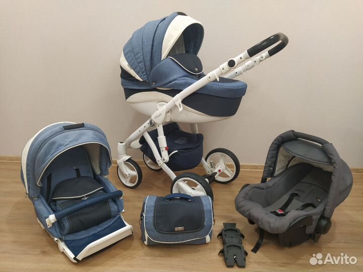 Коляска Adamex Barletta 3 в 1