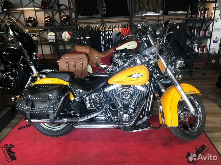 Harley-Davidson Heritage Softail 2010 Желтый