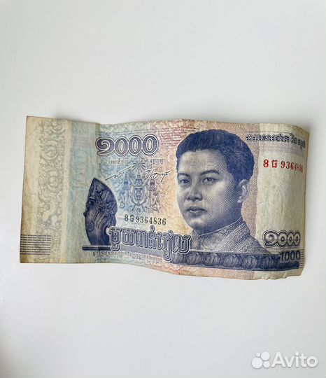 Монеты и банкноты Камбоджи (камбоджийский риель
