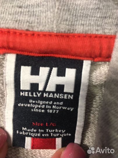 Helly hansen толстовка