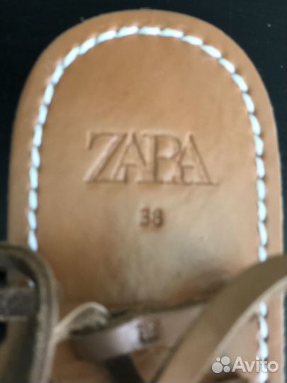 Сндалии Zara в греческом стиле