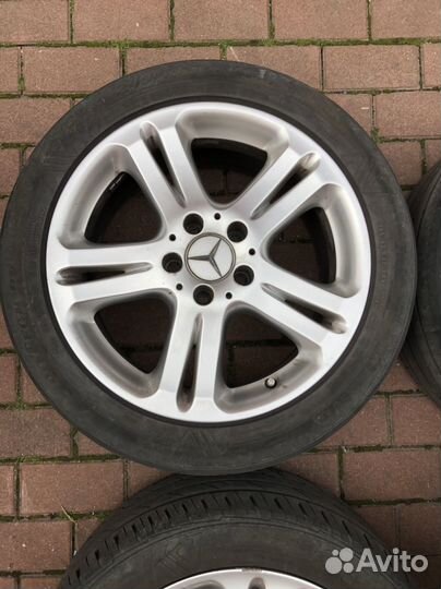 Диски R17 Mercedes 5x112 с резиной