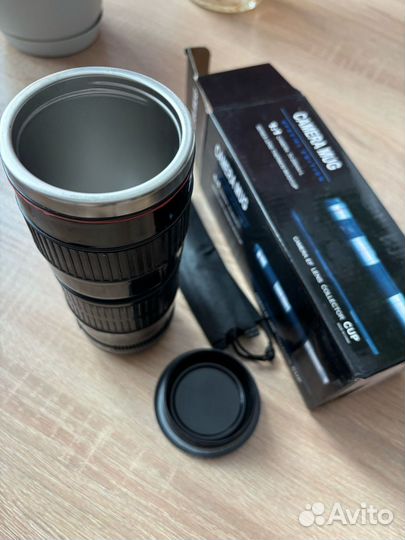 Кружка-термос объектив