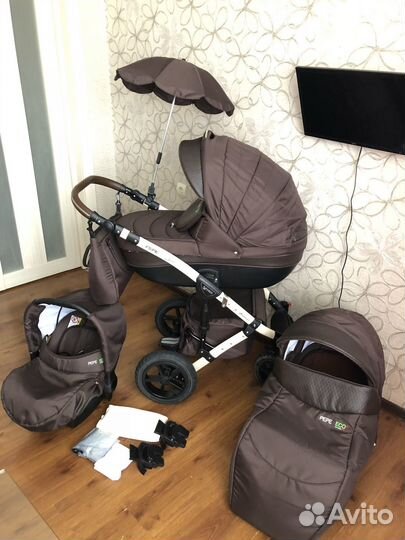 Коляска 3в1 Verdi Pepe Eco plus