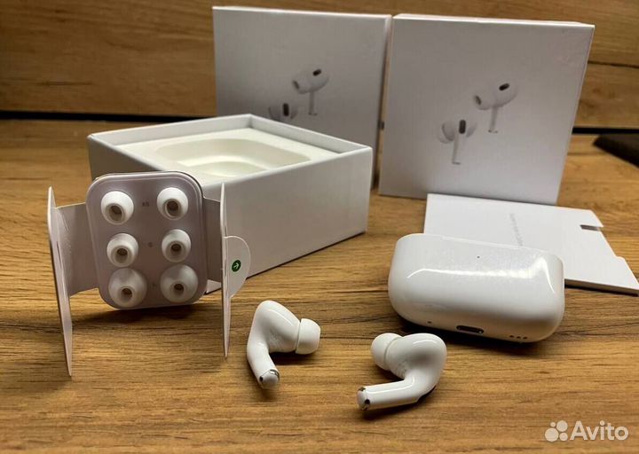 Наушники AirPods про 2 Type-C Luxe+ чехол