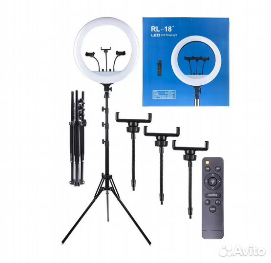 Профессиональная Кольцевая лампа 36 см и 45 см