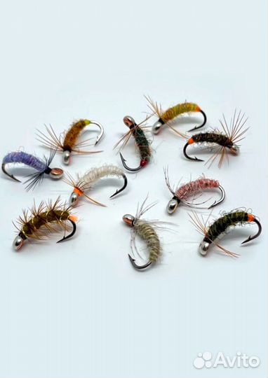 Нимфы на хариуса