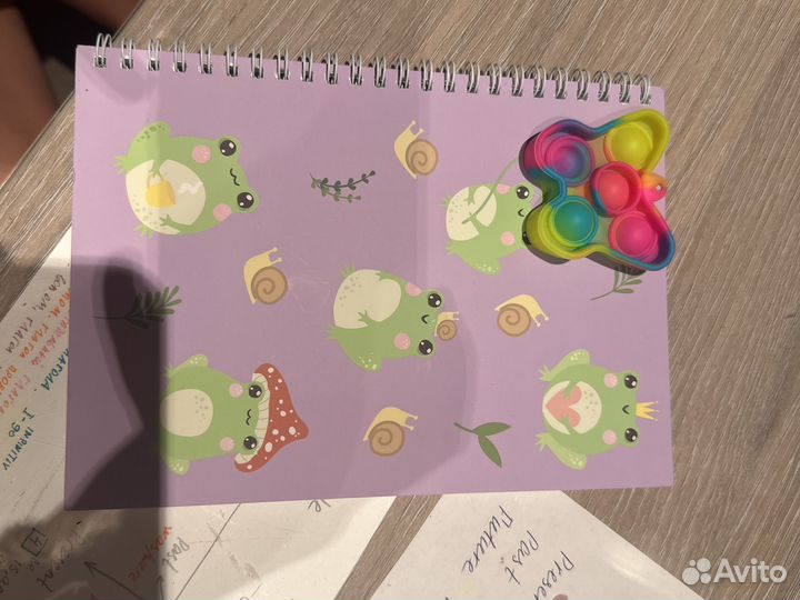 Блакнот с поп итом