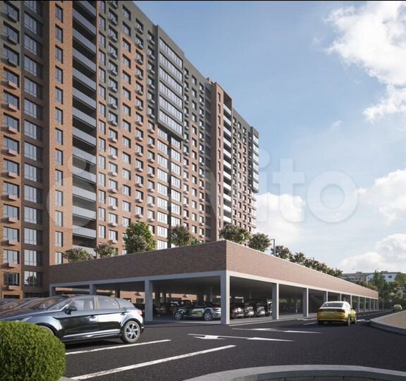 1-к. квартира, 39 м², 7/19 эт.