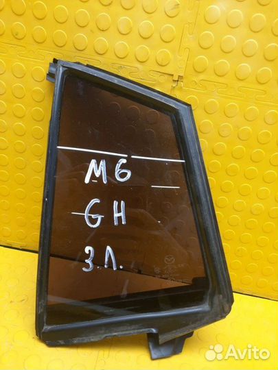 Стекло боковое заднее левое Mazda 6 GH 2007 - 2012