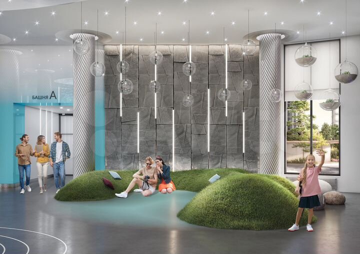 2-к. квартира, 58,3 м², 12/24 эт.