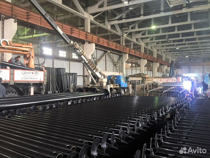 Винтовые сваи, фунтамент под ключ