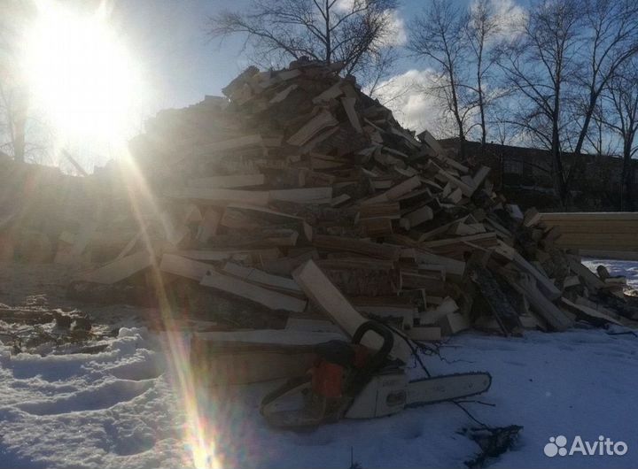 Дрова ольховые колотые