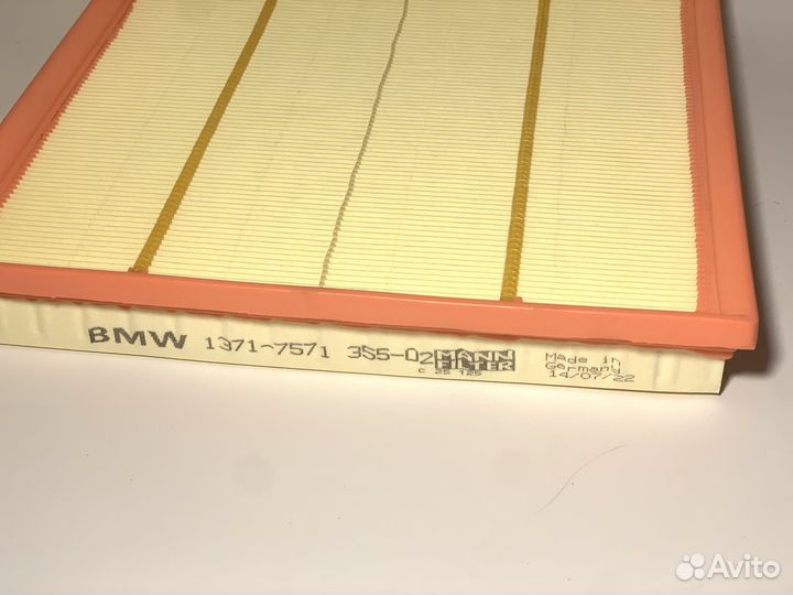 Воздушный фильтр Bmw 13717571355