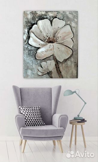 Интерьерная картина текстурная