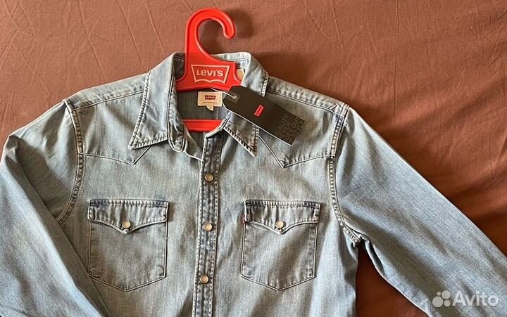 Рубашка мужская джинсовая Levi'S (оригинал)