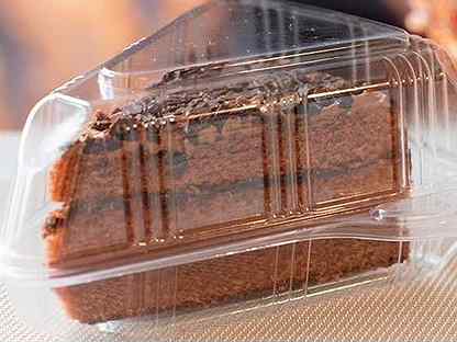Кондитерская упаковка кр-кт-155 под кусочек торта