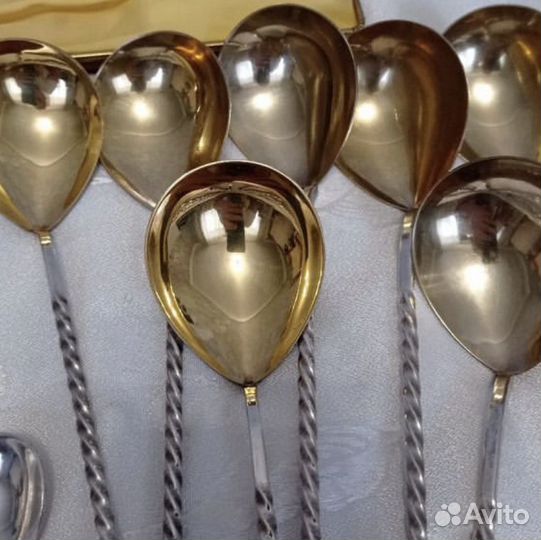 Ложки для салатов периода СССР