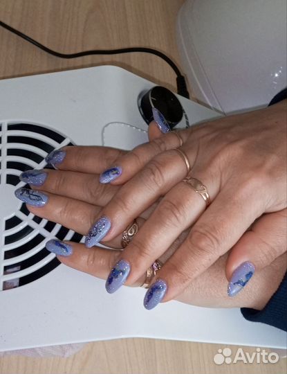Наращивание ногтей на дому