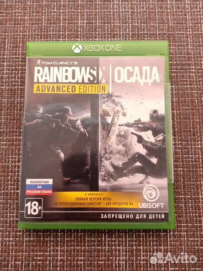 Игра на Xbox one Rainbow six осада