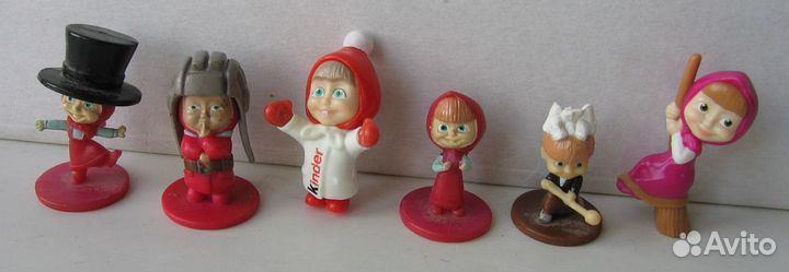 Киндеры Маша и медведь и индейцы (15,19)