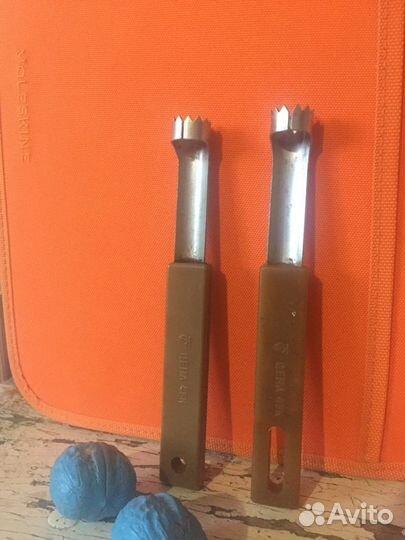 СССР. Нож для удаления сердцевины яблок. Штопор