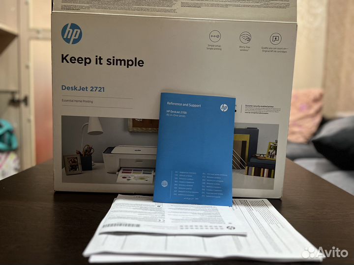 Принтер hp deskjet 2721