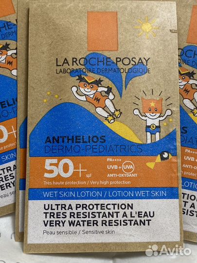 La Roche Posay anthelios spf 50+детский саше 10 шт