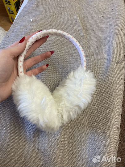 Меховые наушники