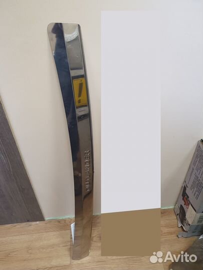 Накладка на задний бампер Мицубиси Аутлендер