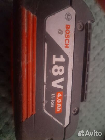 Аккумулятор bosch 18v