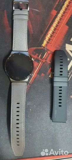 Смарт-часы huawei watch GT 2 Pro + доп. ремешок