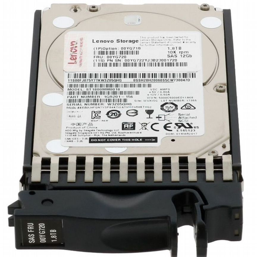 [U1200] Жесткий Диск Lenovo 1.8tb 00yg718 00yg720 00yg722 U1200