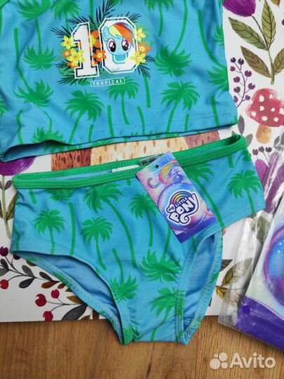 Купальник для девочки 98/104 Германия новый