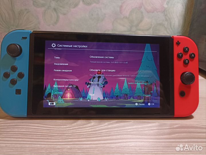 Nintendo switch прошитая + игры