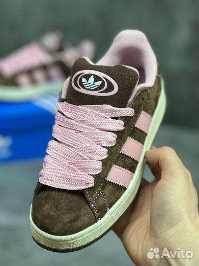 Кроссовки Adidas Campus 00s Brown/Pink